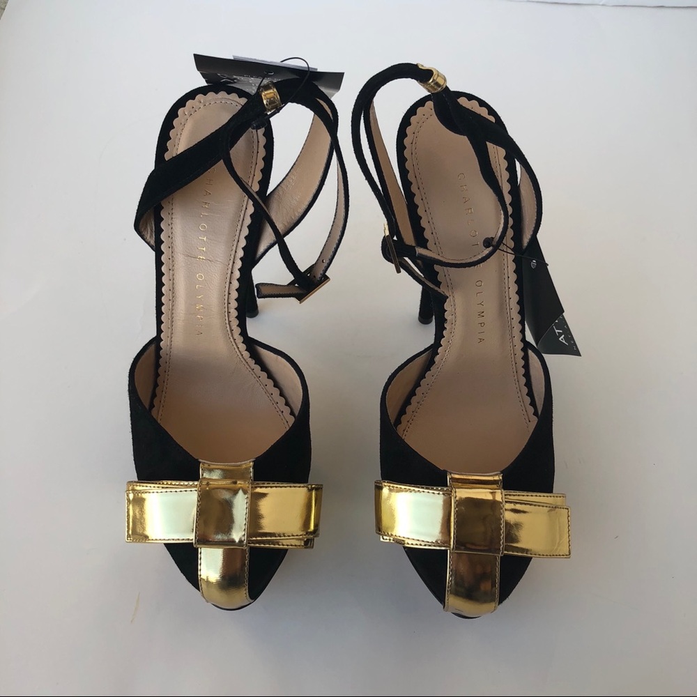 NWT Charlotte Olympia Festive Heels